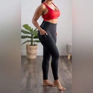 Brand New - Black gloss Leggings for workout or everyday! Bundle and save 25%!!!